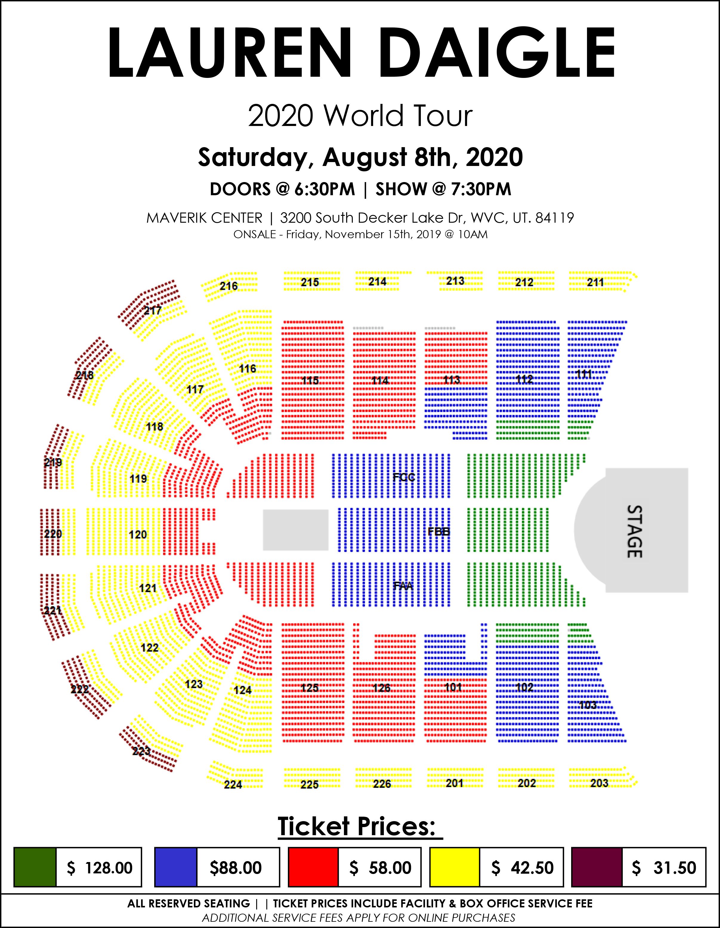 Maverik Center Details